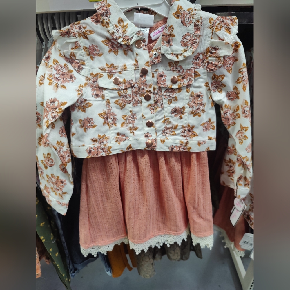 Girls dress with jacket